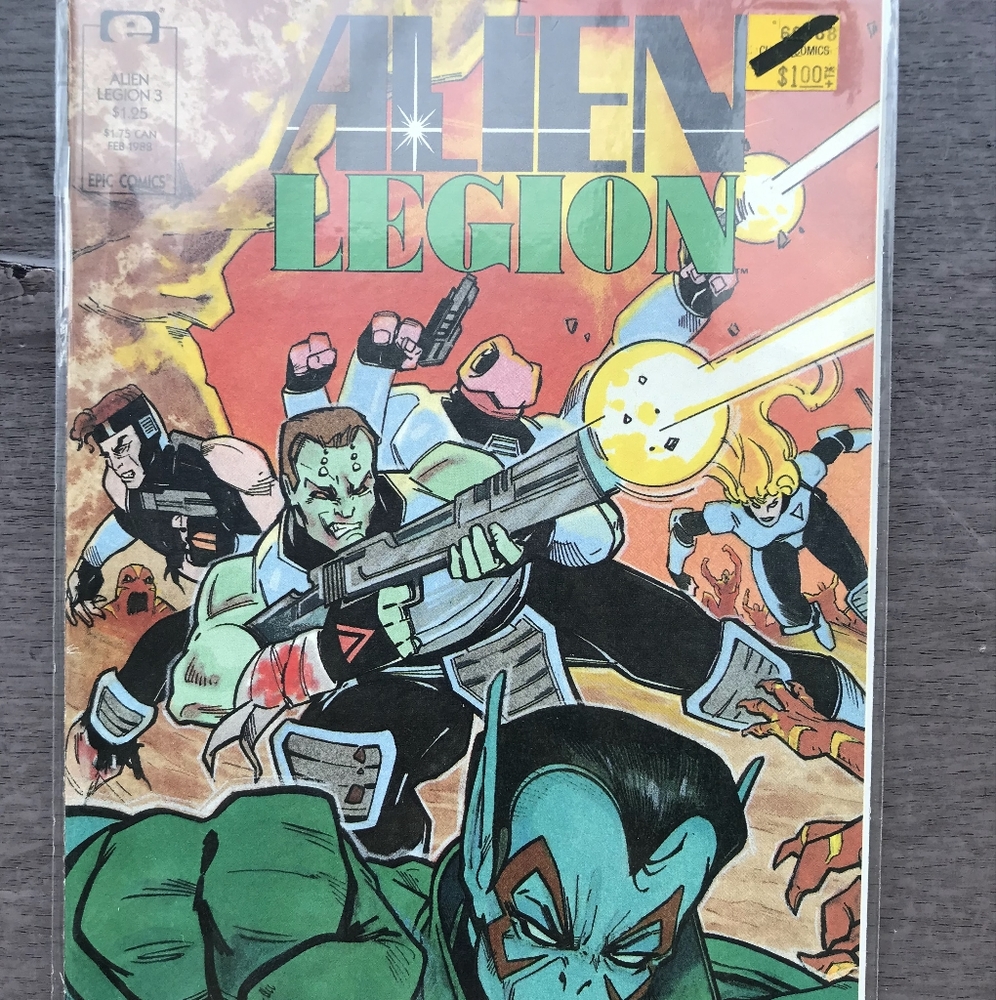 Alien Legion Epic Comics